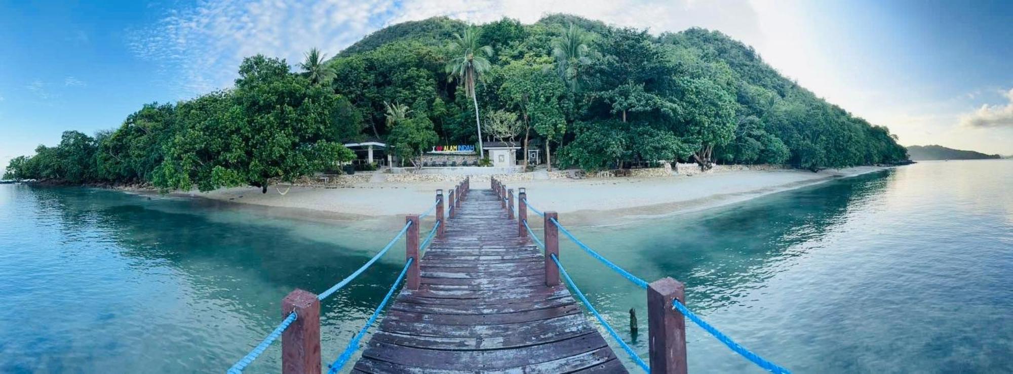 Alam Indah Beach Resort Busuanga Exteriör bild